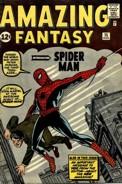 ["Amazing Fantasy" nr 15 - debiut Spider-Mana]