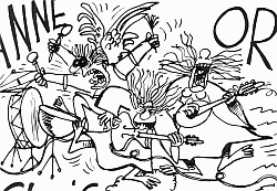 [Anioy staraj si ze wszystkich si obudzi Joann d'Arc.]